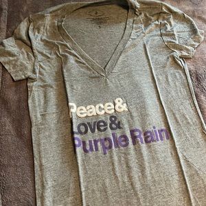Prince Purple Rain Tshirt NWOT S